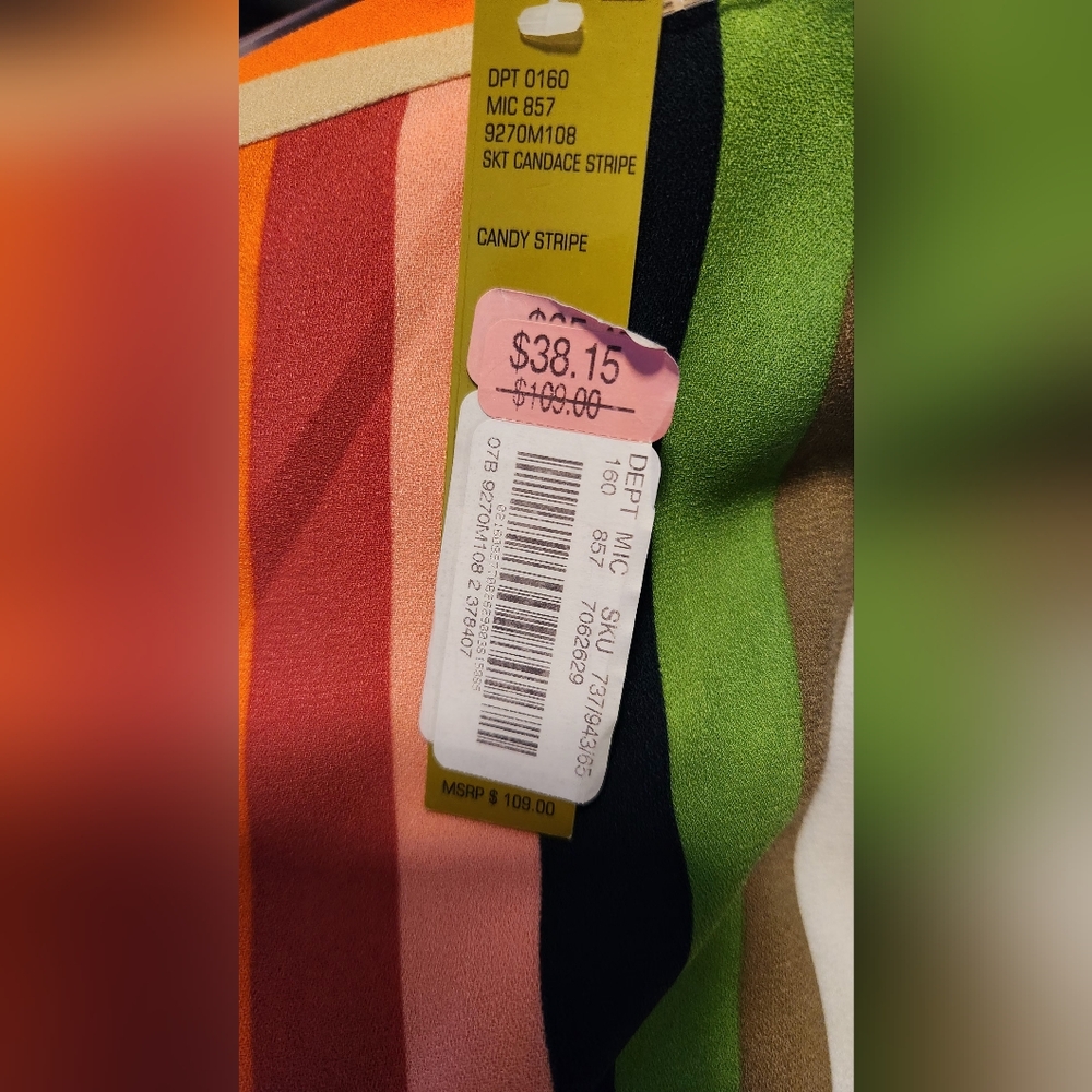 Colorful Striped Top - Picture 2 of 3